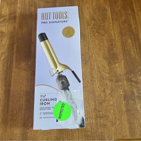 Hot Tools Pro Signature 1 1/4” Curling Iron  (OPENED BOX FLAW PLS READ) - Picture 1 of 2